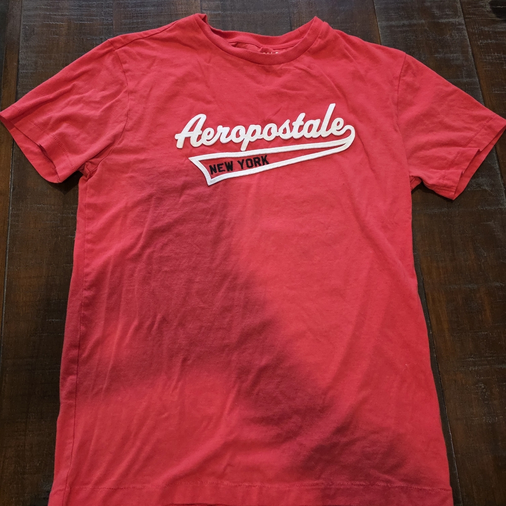 Aeropostale Red Graphic Tee for Men